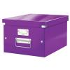 Produkt: Střední archivační krabice Leitz Click & Store Purpurová