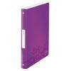 Produkt: Kroužkový pořadač Leitz WOW 4kr. A4 PP hřbet 25mm Purpurová