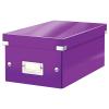 Produkt: Krabice na DVD Leitz WOW Click & Store Purpurová