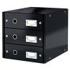 Produkt: Zásuvkový box Leitz Click & Store se 3 zásuvkami Černá