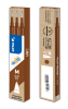 Produkt: Náplň do roller gel. Pilot 3ks BLS-FR-7 hnědá