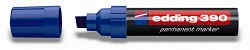 Popisovač perm. Edding 390 klínový hrot 4-12 mm modrý