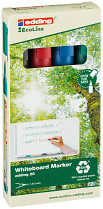 Popisovač bílé tabule Edding EcoLine 28 1,5-3 mm 4-sada