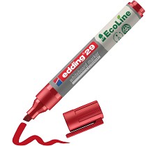 Popisovač bílé tabule Edding EcoLine 29 1-5 mm červený