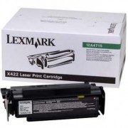 Lexmark originální toner 12A4715, black, 12000str., return, Lexmark X422