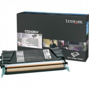Lexmark originální toner C5242KH, black, 8000str., Lexmark C524
