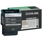 Lexmark originální toner C540H1KG, black, 2500str., return, high capacity, Lexmark C540, X543, X544, X543, X544