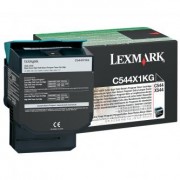 Lexmark originální toner C544X1KG, black, 6000str., return, extra high capacity, Lexmark X544x