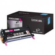 Lexmark originální toner X560A2MG, magenta, 4000str., Lexmark X560N, X560dn