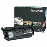 Lexmark originální toner X651H11E, black, 25000str., return, Lexmark X651, X652, X654, X656, X658