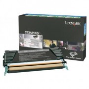 Lexmark originální toner C734A1KG, black, 8000str., Lexmark C734, C736, X734, X736, X738