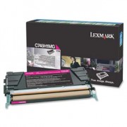 Lexmark originální toner C748H1MG, magenta, 10000str., return, high capacity, Lexmark C748DE, C748DTE, C748E