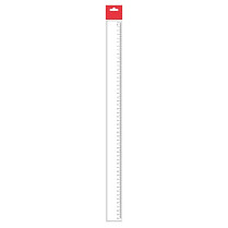 Pravítko Fosca 50cm transparentní