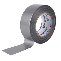 Lepicí páska VICTORIA FACILITY 48mm x 50m textilní, super pevná, stříbrná