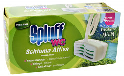 WC závěsy se svěží vůní  SPLUFF WC Freschezza Alpina - 4 ks v balení