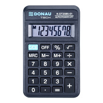 Kalkulačka DONAU TECH 2085 kapesní černá