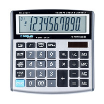 Kalkulačka DONAU TECH 4101 stříbrná