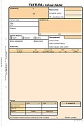 Faktura - daňový doklad OPTYS NCR OP1072