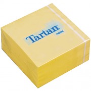 Kostka samolepicí Tartan 400 listů 76x76mm žlutá