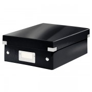 Malá organizační krabice Leitz Click & Store Černá