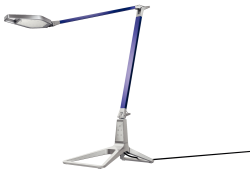 Lampa stolní Leitz Style LED Titanově modrá