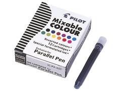 Náplň do plnicích per Pilot Parallel Pen IC-P3-AST mix barev