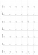 Poznámkový blok FILOFAX CLIPBOOK A5 náhradní náplň - kalendář měsíční plánovací nedatovaný