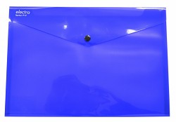 Kapsa s patentkou Electra A4 tmavě modrá
