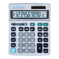 Kalkulačka DONAU TECH 4129 stříbrná