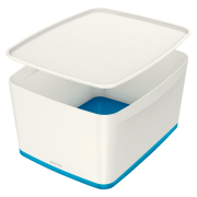 Úložný box s víkem Leitz MyBox®, velikost M modrý