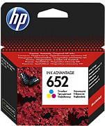 HP originální ink F6V24AE, HP 652, color, 200str., HP DeskJet IA 4530, 4535, 4675, 1115, 2135, 3635