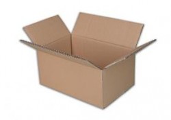 Krabice kartonová klopová 5VL 600x400x300 mm hnědá
