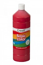 Temperová barva CREALL školní 1000ml tmavě červená