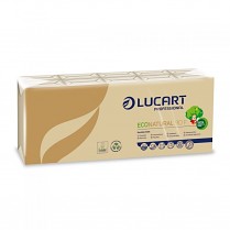 Kapesníčky hygienické Lucart ECO NATURAL 4-vrstvé 10x10 kusů