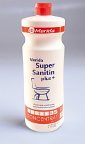 Čistící prostředek na mytí WC Merida SUPER SANITIN Plus 1 l.