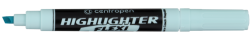 Zvýrazňovač Centropen Highlighter Flexi SOFT COLOURS 8542 klínový hrot pastelově modrý