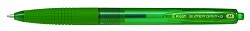 Kuličková tužka Pilot Super Grip-G "M" zelená 1mm stiskací 