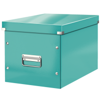 Čtvercová krabice Leitz Click&Store, velikost L (A4) Modrá