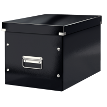 Čtvercová krabice Leitz Click&Store, velikost L (A4) Černá