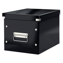 Čtvercová krabice Leitz Click&Store, velikost M (A5) Černá
