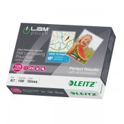 Laminovací kapsy Leitz iLAM A7, 125 mic Čirá