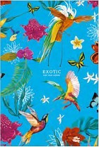 Záznamní kniha "Exotic" B5 linka 80listů  mix motivů