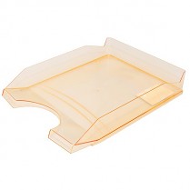 Odkladač DONAU Office Products transparentní oranžový 