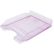 Odkladač DONAU Office Products transparentní fialový