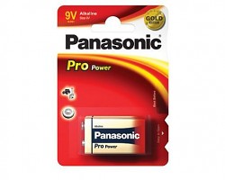 Baterie Panasonic Pro Power Alkaline 9v 1kus