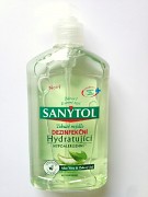 SANYTOL Dezinfekční MÝDLO 250 ml Hydratující - Aloe vera & Zelený čaj 