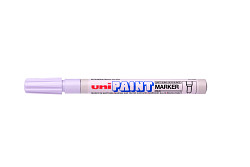 Popisovač lakový UNI Paint Marker PX-21 Fine kulatý hrot 0,8 - 1,2 mm bílý