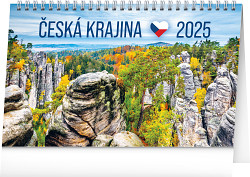Kalendář stolní Česká krajina  2025