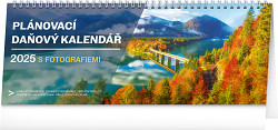 Kalendář stolní Plánovací daňový s fotkami 2025