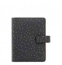 Diář Filofax CONFETTI A7 kapesní Charcoal